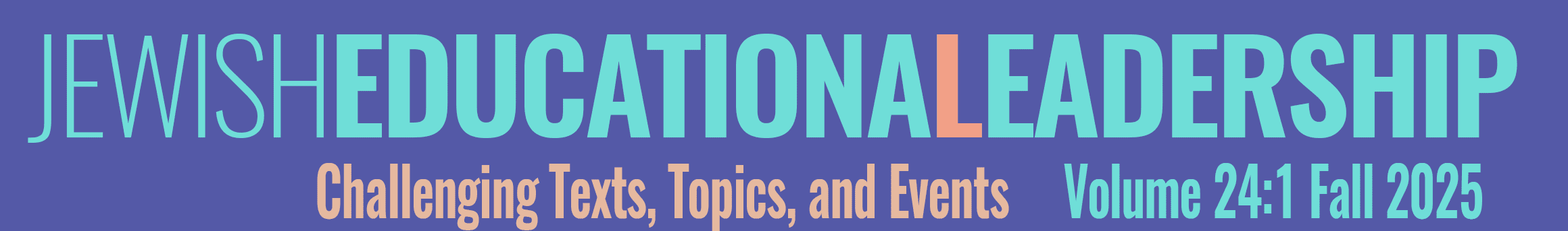 Jewish Education Amidst Rising Antisemitism  volume 22:2 Winter 2024